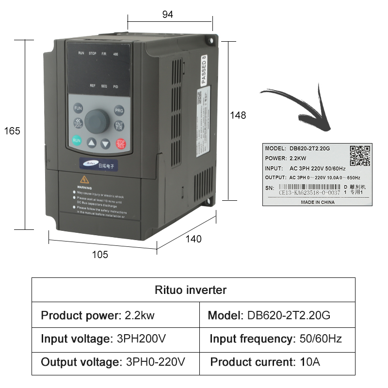Kit Router CNC 2,2 kW, Motor S - Cnc Spindle Motor ulasan dan harga