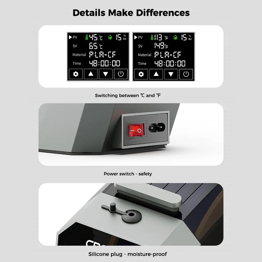 Pengering Filamen Creality Spa - Creality Printer Ender 3 ulasan dan harga