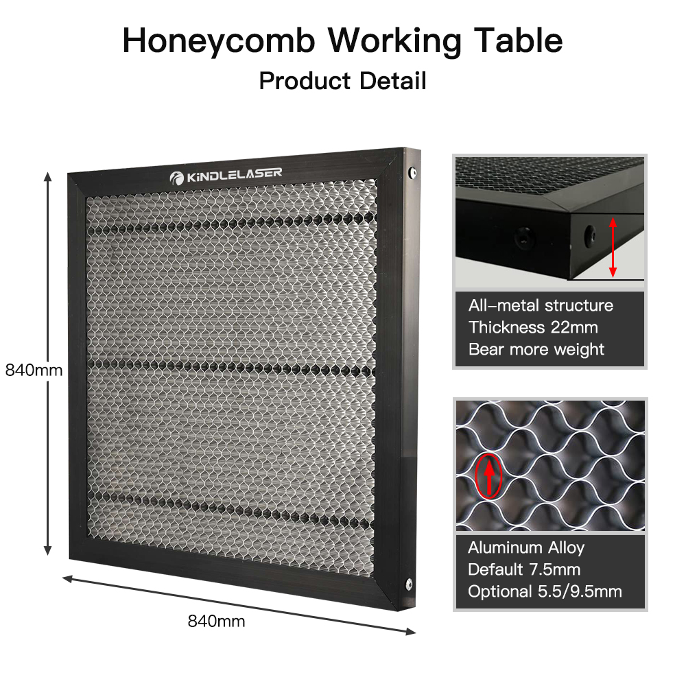 Mesin ukir Laser 7.5mm, alat p - Honeycomb Laser Bed ulasan dan harga