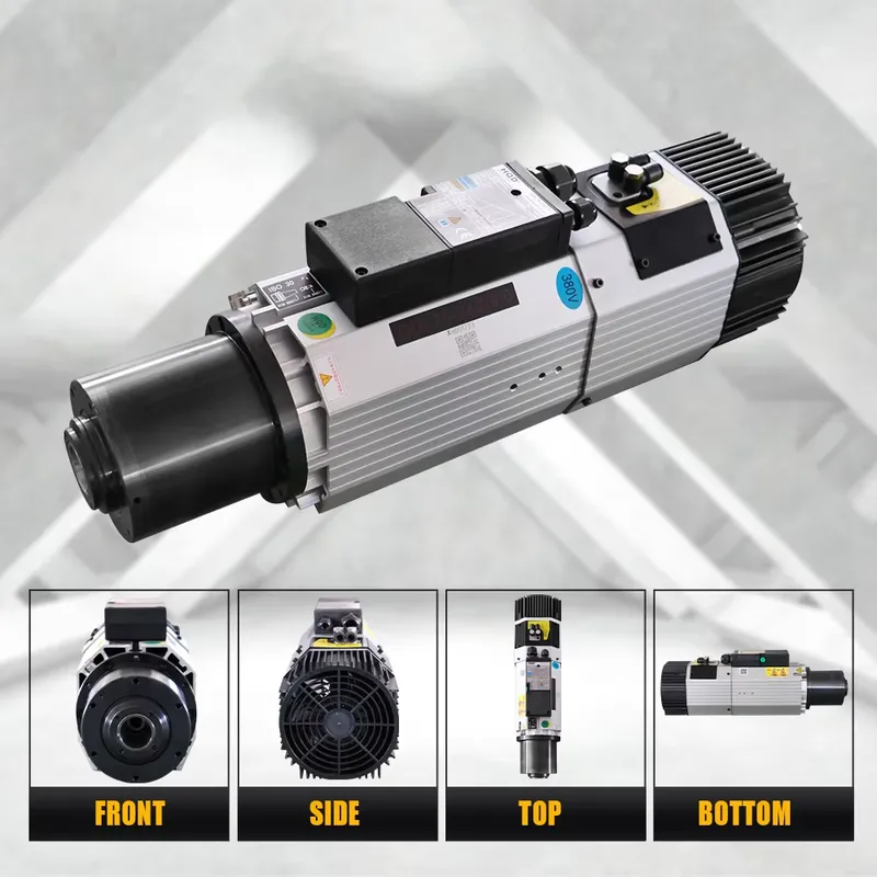AP01 9KW ISO30 Motor Spindle A - Cnc Spindle Motor ulasan dan harga