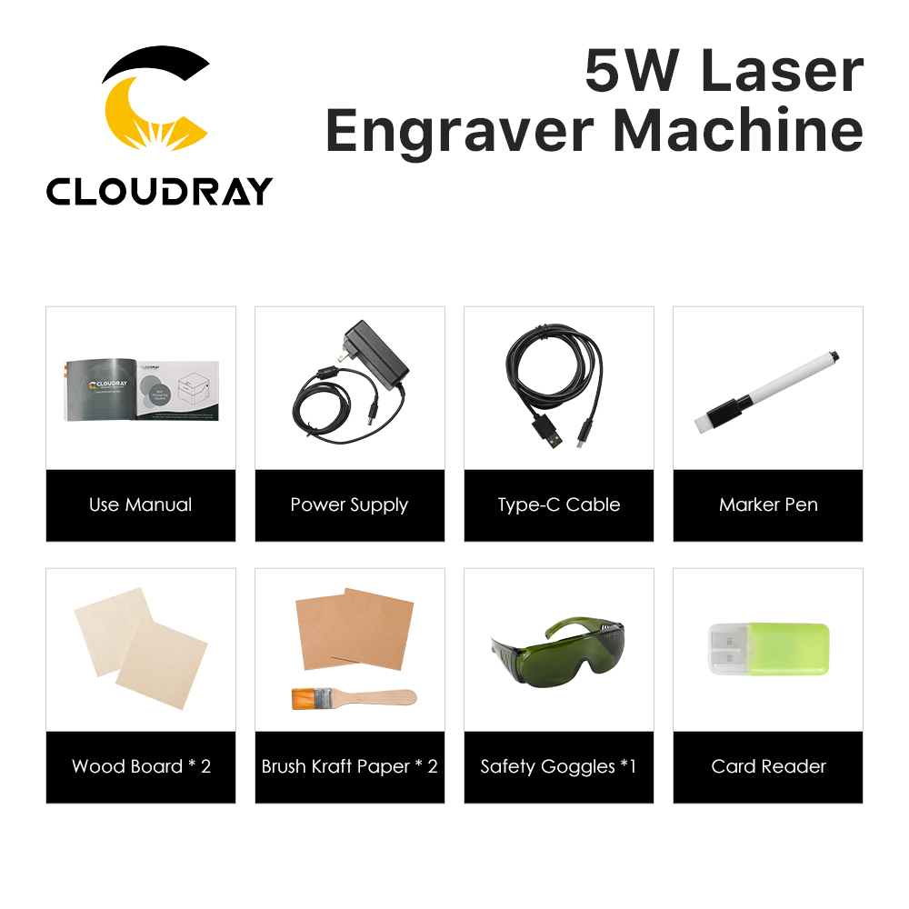 Mesin Pengukir Laser Cloudray  - Industrial Laser Engraver ulasan dan harga