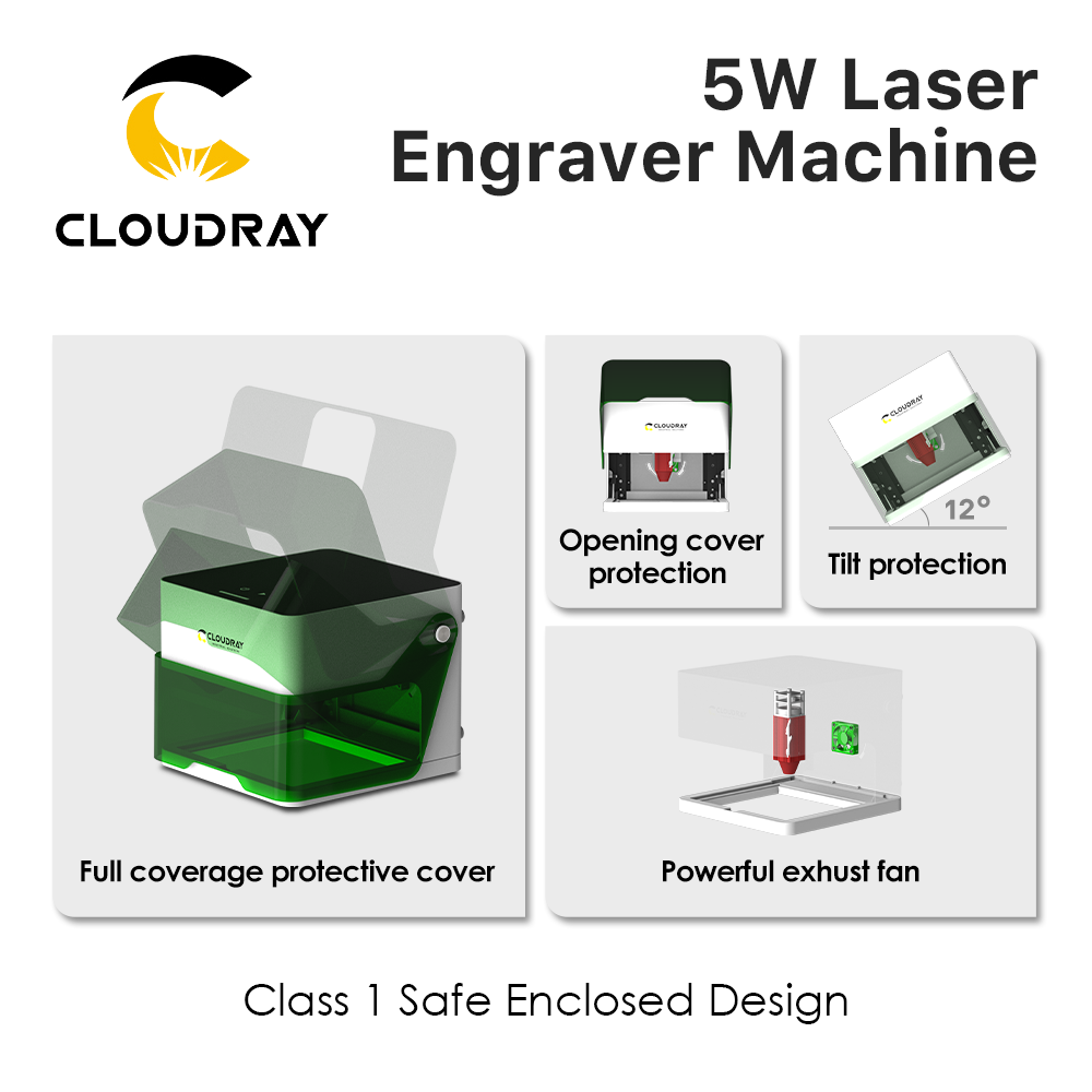 Mesin Pengukir Laser Cloudray  - Industrial Laser Engraver ulasan dan harga